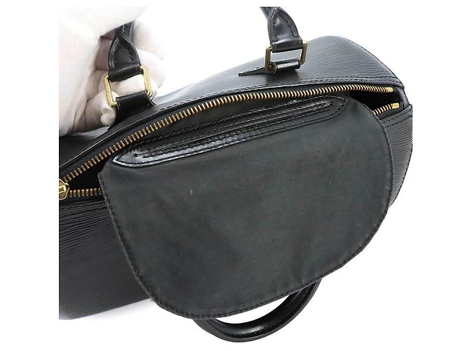 Borsa Louis Vuitton Epi Speedy 25 Nero - vista 8