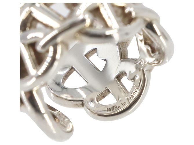 Hermès Hermes Chaine d'Ancre Enchainee GM Ring Silber - Ansicht 5