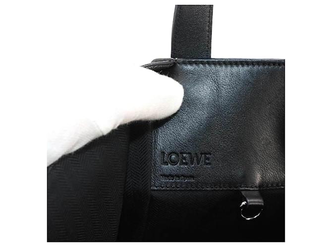 Borsa a mano 2-Way LOEWE Hammock Medium Nero - vista 6