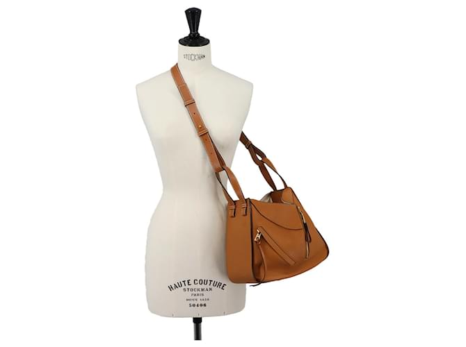 Borsa a mano Loewe Hammock Small Marrone - vista 9