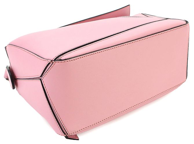 Borsa Loewe Puzzle Small Rosa - vista 4