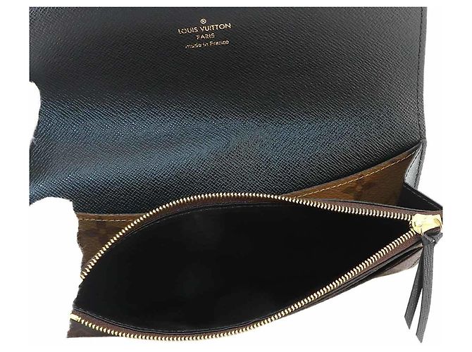 Louis Vuitton Monogram Reverse Portefeuille Emilie Bi-Fold Wallet Monogramma - vista 5