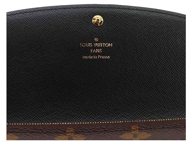 Louis Vuitton Monogram Reverse Portefeuille Emilie Bi-Fold Wallet Monogramma - vista 6