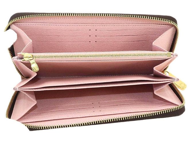 Cartera larga Zippy Monogram Louis Vuitton en Rose Ballerine Rosa Monograma - vista 5