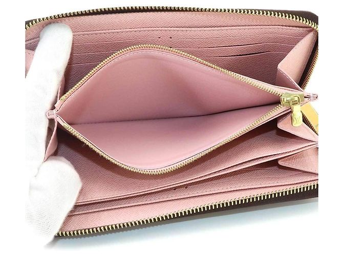 Cartera larga Zippy Monogram Louis Vuitton en Rose Ballerine Rosa Monograma - vista 6