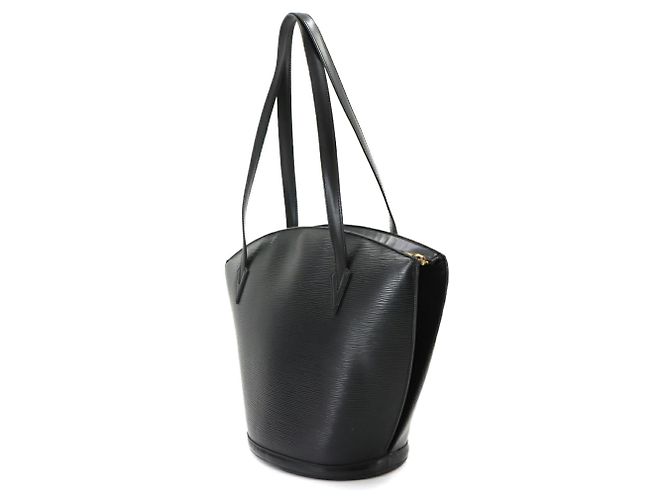 Borsa Tote Louis Vuitton Epi Saint Jacques Nero - vista 2