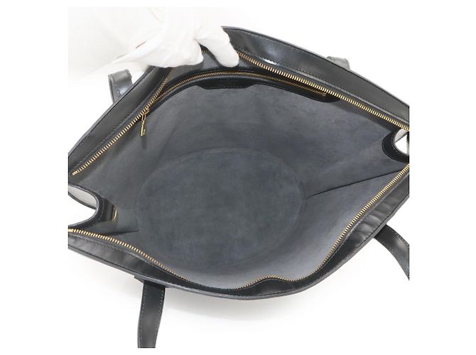 Borsa Tote Louis Vuitton Epi Saint Jacques Nero - vista 5