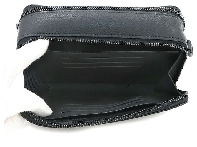 Cartera de hombro Louis Vuitton LV Aerogram Alpha Nero - vista 5