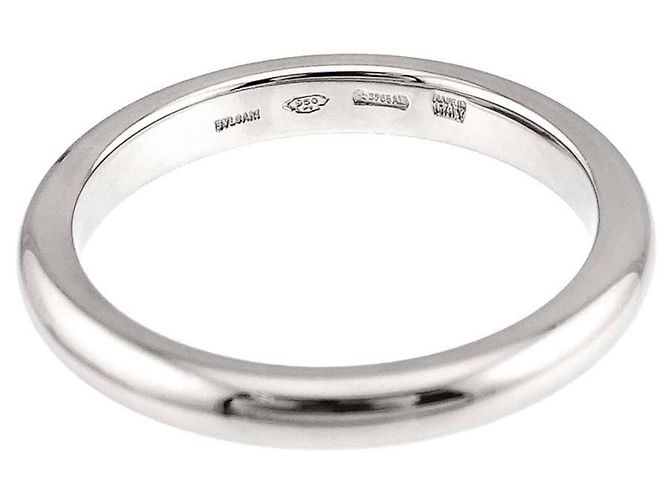Anello Bvlgari Bulgari Fedi 1 Band in platino - vista 2