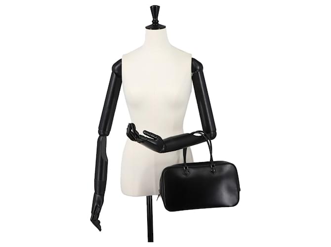 Hermès Borsa Hermes Plume Elan 28 Nero - vista 9