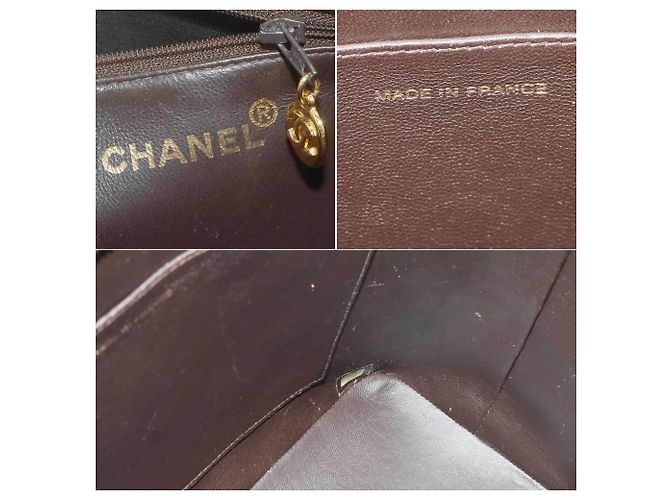 Borsa Tote Chanel Medallion Marrone scuro - vista 7