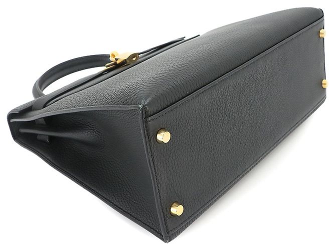 Hermès Hermes Kelly 32 Togo Black Borsa a mano 2-way Nero - vista 4
