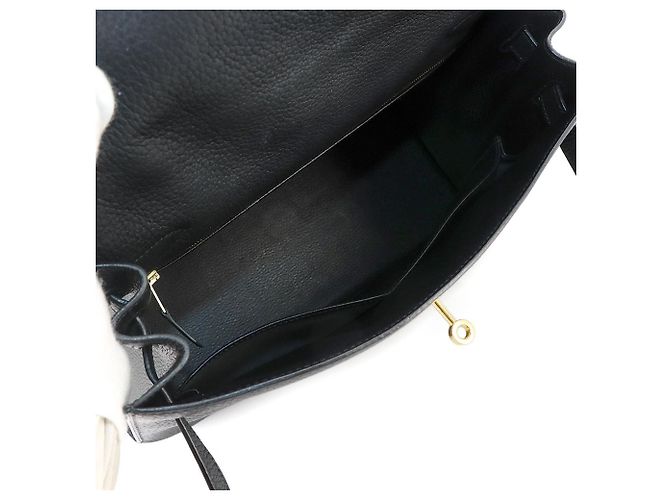 Hermès Hermes Kelly 32 Togo Black Borsa a mano 2-way Nero - vista 6