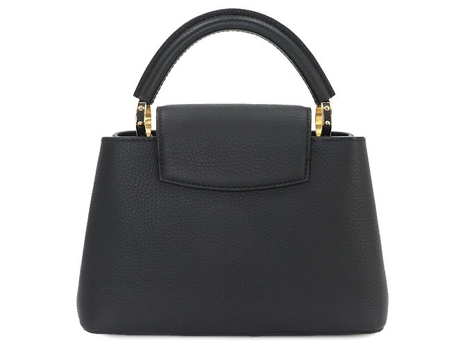 Bolso Louis Vuitton Capucines BB 2-way Mano/Hombro Negro - vista 2