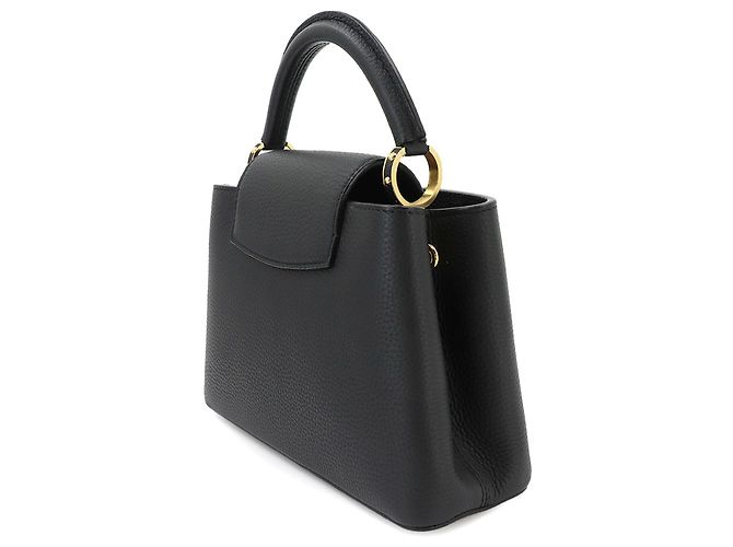 Bolso Louis Vuitton Capucines BB 2-way Mano/Hombro Negro - vista 3