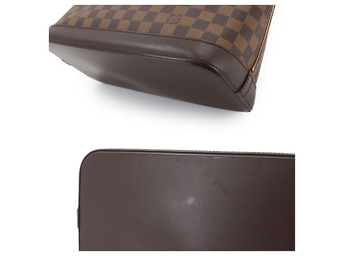 Sac à main Louis Vuitton Alma PM Damier Marron Damier ebène - vue 8