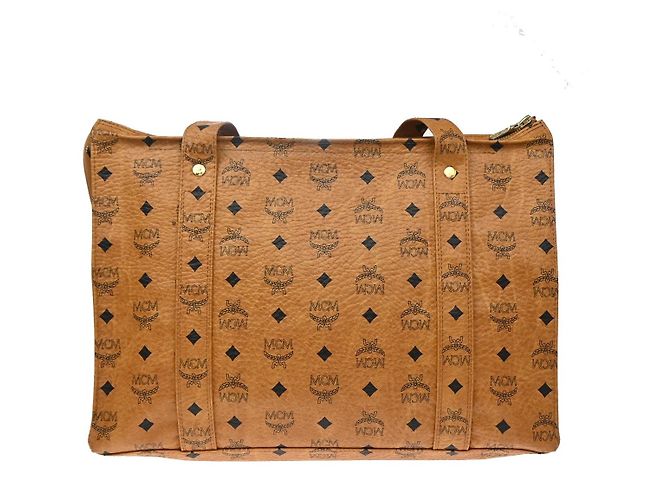 MCM Visetos Leder Handtasche Braun - Ansicht 2