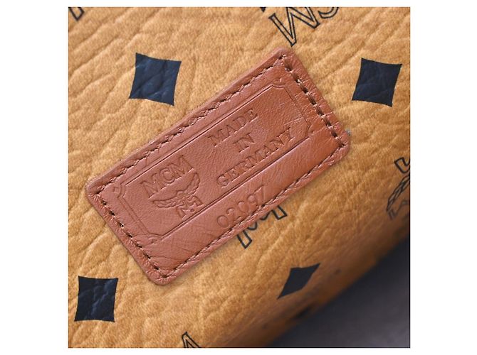 MCM Visetos Leder Handtasche Braun - Ansicht 6