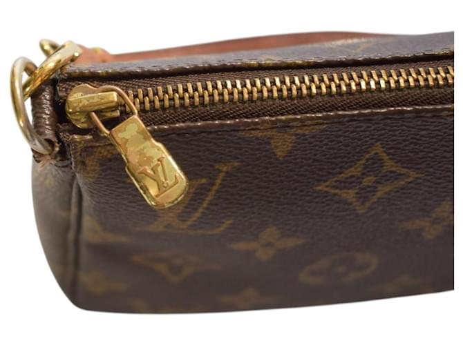 Organizer Louis Vuitton Pochette Accessoires Monogram Marrone Monogramma - vista 11