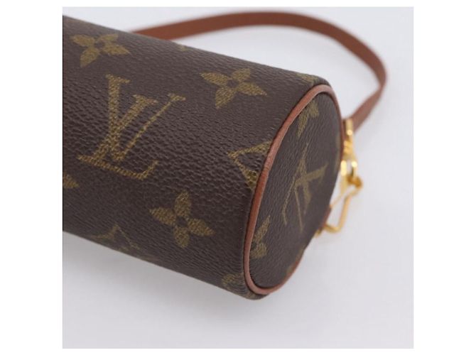 Louis Vuitton Papillon Pochette Monogram Canvas Mini Marrone - vista 7