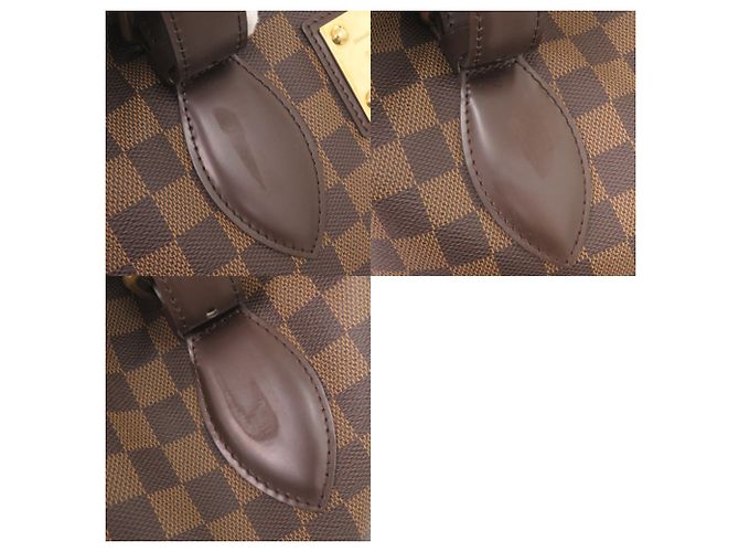 Borsa Tote Louis Vuitton Hampstead MM Damier Marrone Damier ebene - vista 10
