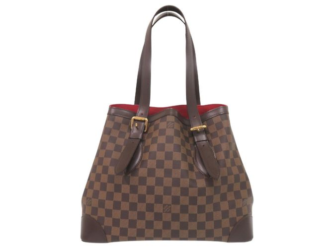 Borsa Tote Louis Vuitton Hampstead MM Damier Marrone Damier ebene - vista 2
