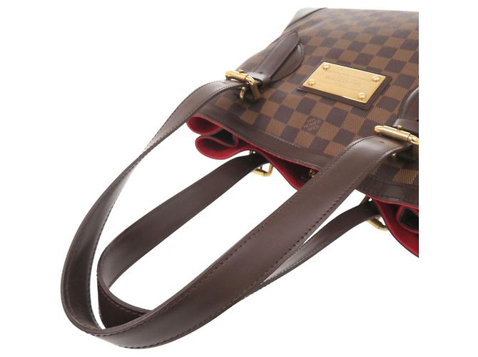 Borsa Tote Louis Vuitton Hampstead MM Damier Marrone Damier ebene - vista 5