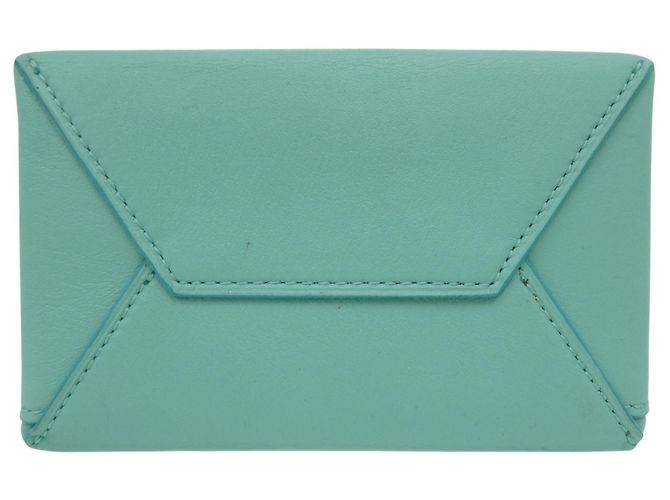 Borsa a mano in pelle Mini Shopping Tote Tiffany & Co. Blu chiaro - vista 4