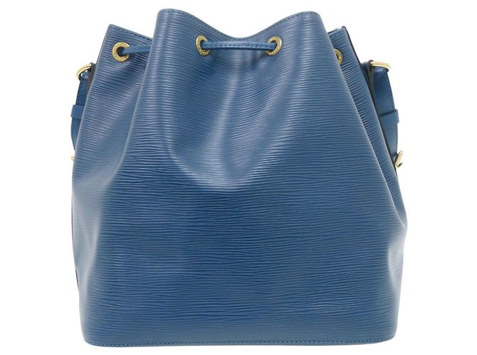Noe Borsa a tracolla Louis Vuitton Petit Noé Epi Blu - vista 2