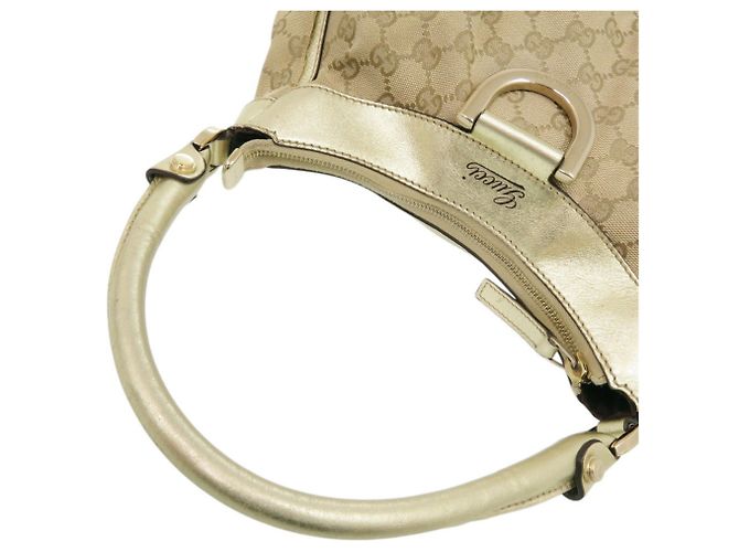 Gucci Guccissima Abbey Handtasche Beige Golden - Ansicht 8