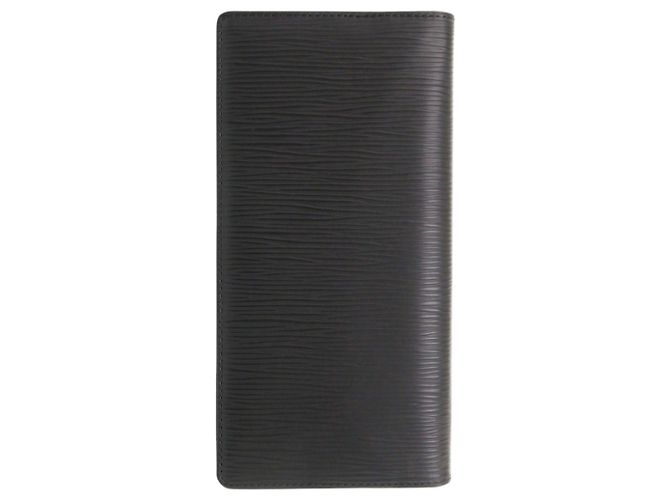 Brazza Louis Vuitton Long Wallet in Noir Black - view 3