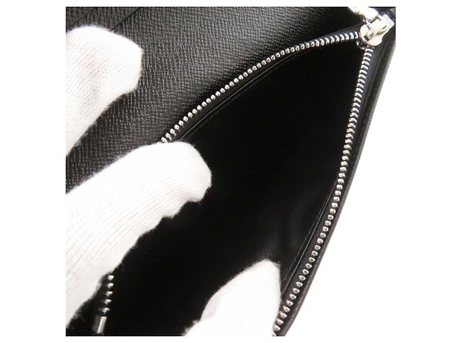 Brazza Louis Vuitton Long Wallet in Noir Black - view 6