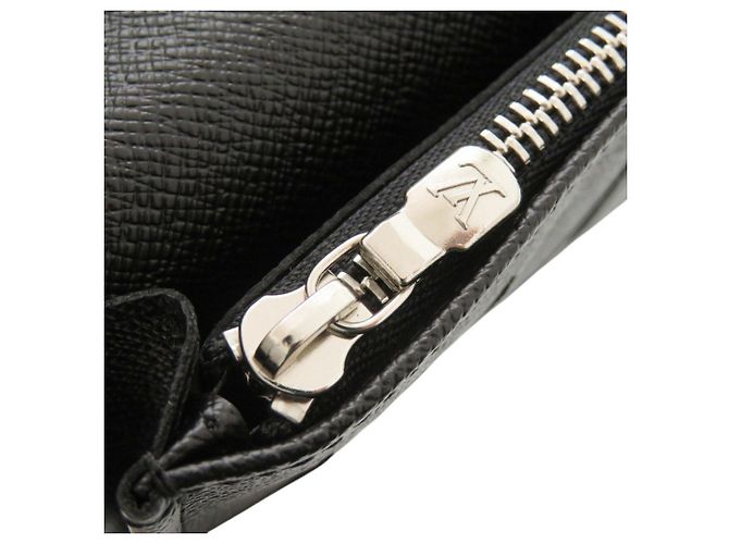 Brazza Louis Vuitton Long Wallet in Noir Black - view 8