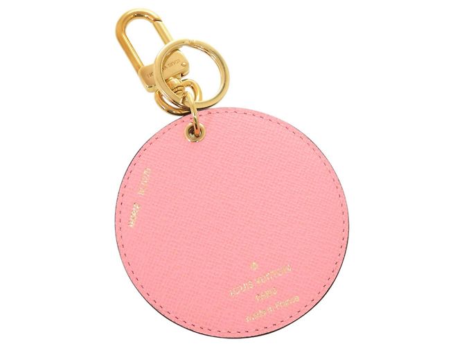 Louis Vuitton Portefeuille Illustré Vivienne Keychain Marrone Rosa Multicolore Monogramma - vista 2