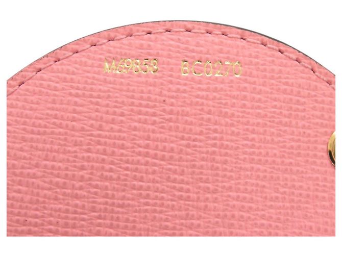 Louis Vuitton Portefeuille Illustré Vivienne Keychain Marrone Rosa Multicolore Monogramma - vista 4