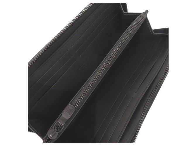 Louis Vuitton Monogram Shadow Zippy Wallet Black - view 5