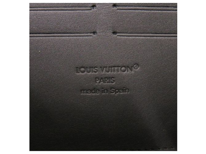 Louis Vuitton Monogram Shadow Zippy Wallet Black - view 8