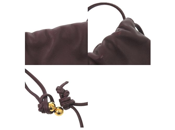 Bottega Veneta Mini The Valve Borsa a tracolla in pelle viola Porpora - vista 10