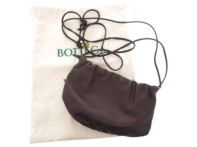 Bottega Veneta Mini The Valve Borsa a tracolla in pelle viola Porpora - vista 2