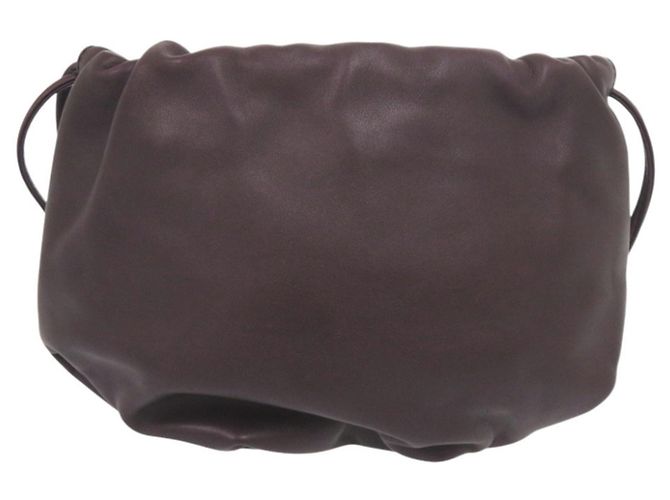 Bottega Veneta Mini The Valve Borsa a tracolla in pelle viola Porpora - vista 3