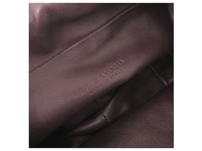 Bottega Veneta Mini The Valve Borsa a tracolla in pelle viola Porpora - vista 8