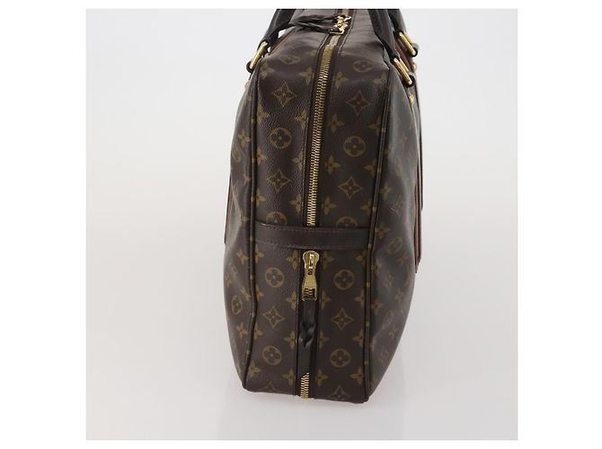 Louis Vuitton Bequia Porte Document Geant Monogram Canvas with Leather Marrone - vista 3