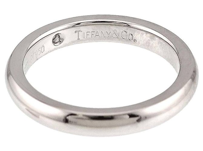 Tiffany & Co. Platin-Stacking-Ring mit Diamant - Ansicht 2