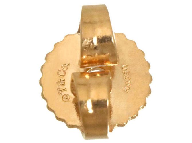 Orecchini Tiffany & Co. T Wire Bar Diamond in oro rosa 18K - vista 5