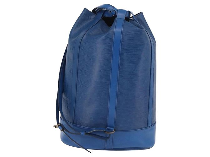 Louis Vuitton Randonnée Epi GM Blu - vista 2