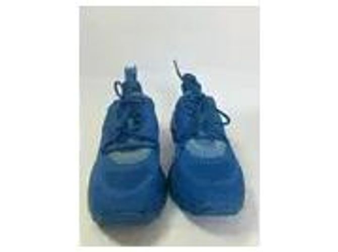 Salvatore Ferragamo blaue Canvas-Sneaker - Ansicht 2