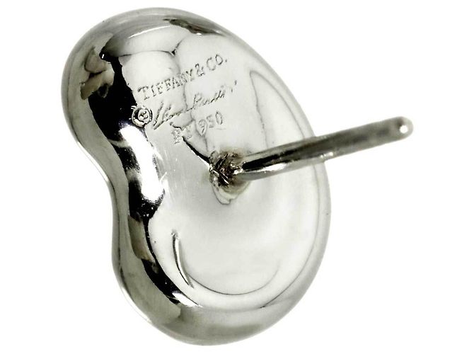 Orecchini a lobo in platino Tiffany & Co. - vista 3