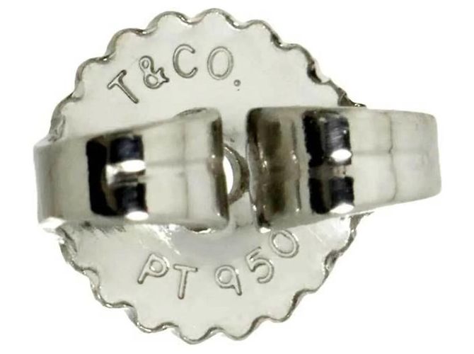 Orecchini a lobo in platino Tiffany & Co. - vista 5