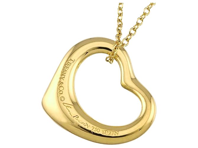 Collana Cuore in Oro Giallo 18K Tiffany & Co. - vista 2