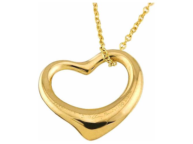 Collana Cuore in Oro Giallo 18K Tiffany & Co. - vista 3